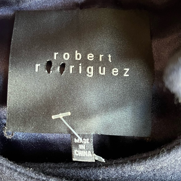 Robert Rodriguez Wool Moto Jacket 2 - Picture 5 of 7